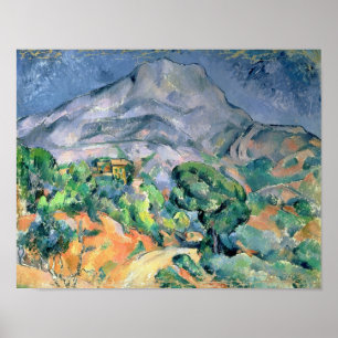 Poster Mont Sainte-Victoire, 1900