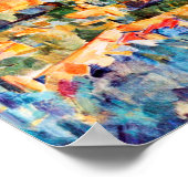 Poster Mont Sainte-Victoire, Paul Cezanne (Coin)