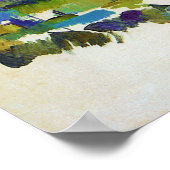 Poster Mont Sainte-Victoire, Paul Cezanne (Coin)