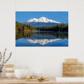 POSTER MONT SHASTA REFLÉTÉ (Cuisine)