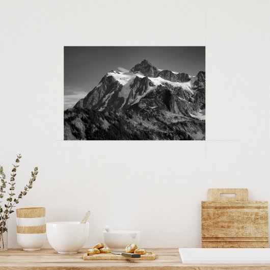 Poster Mont Shuksan (Cuisine)