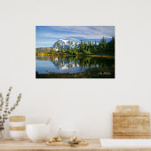 Poster Mont Shuksan (Cuisine)