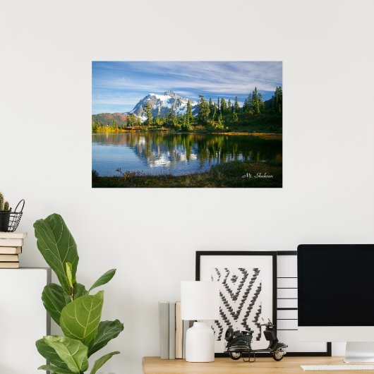 Poster Mont Shuksan (Bureau à domicile)