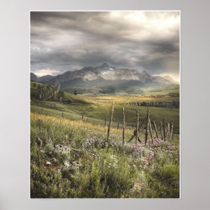 Poster Mont Sneffels, comté d'Ouray, Colorado