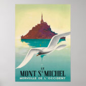 POSTER MONT ST. MICHEL (Devant)