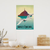 POSTER MONT ST. MICHEL (Cuisine)