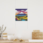 Poster Mont Taranaki (Cuisine)