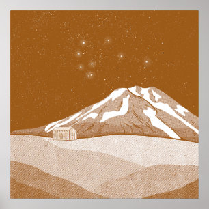 Poster Mont Taranaki