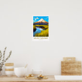 Poster Mont Taranaki Nouvelle-Zélande Imprimer (Cuisine)