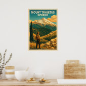 Poster Mont Taygète Grèce V03 (Cuisine)