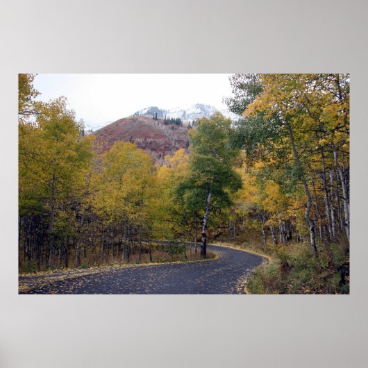 Poster Mont Timpanogos, Utah (Devant)