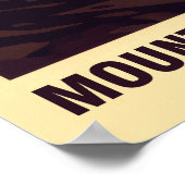 Poster Mont Toubkal Maroc V01 (Coin)