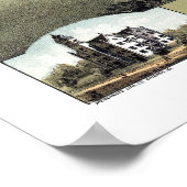 Poster Mont Vernon, OH Carte panoramique - 1870 (Coin)