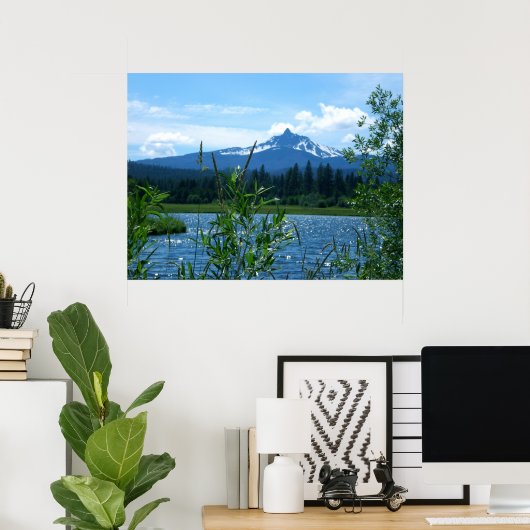 Poster Mont Washington (Bureau à domicile)