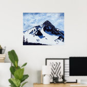 Poster Mont Washington (Bureau à domicile)