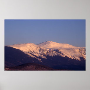 Poster Mont Washington hiver