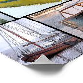 Poster Montage de bateaux 36 x 24 (Coin)