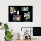 Poster Montage floral (Bureau à domicile)