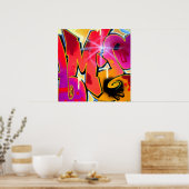 Poster Montage orange (Cuisine)