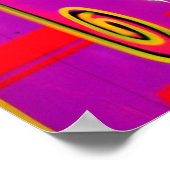 Poster Montage orange (Coin)