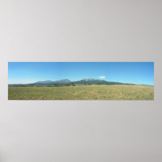 Poster Montage par les montagnes du Crazy