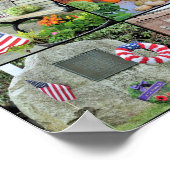 Poster Montage patriotique 28 x 20 (Coin)