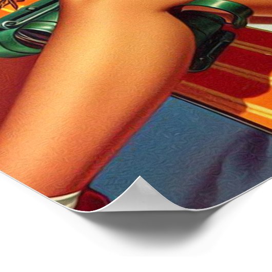 Poster Montage vintage (Coin)