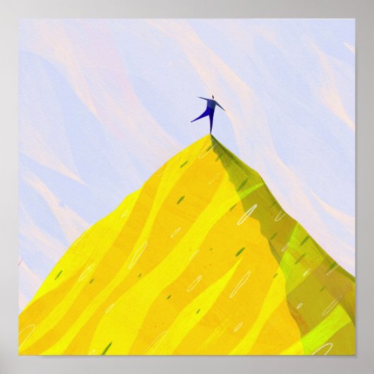 Poster Montagne (Devant)