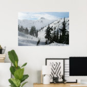 Poster Montagne (Bureau à domicile)