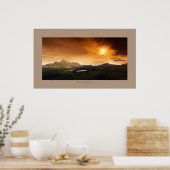 Poster montagne (Cuisine)