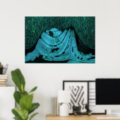 Poster montagne (Bureau à domicile)
