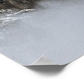 POSTER MONTAGNE BROWN (Coin)