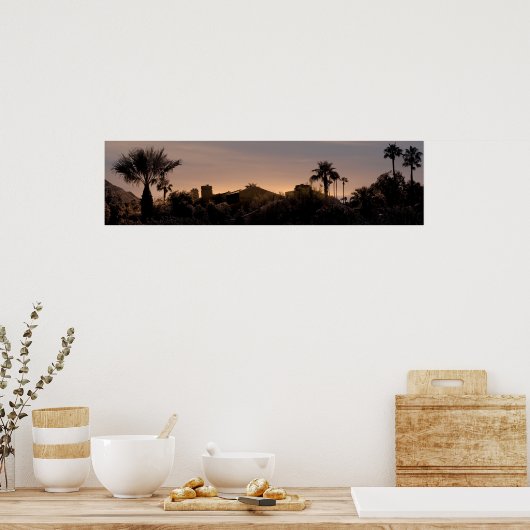 Poster Montagne Camelback (Cuisine)