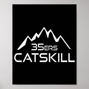 Poster Montagne Catskill 35er _1