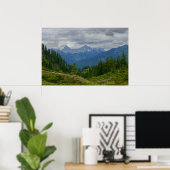 Poster Montagne de chèvres (Bureau à domicile)