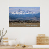 Poster Montagne de motivation (Cuisine)