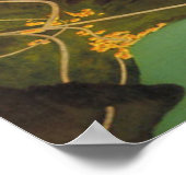 Poster Montagne de Rigi, Suisse (Coin)