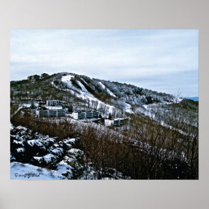 Poster Montagne de sucre, la Caroline du Nord