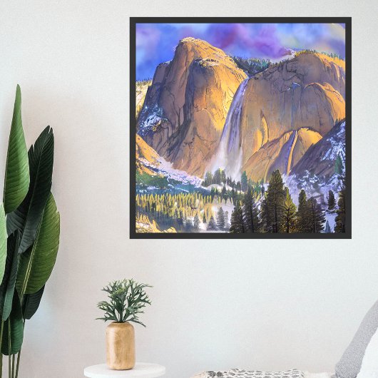 Poster Montagne de Yosemite