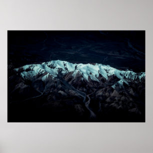 POSTER MONTAGNE DES NEIGES
