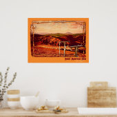 Poster Montagne des Rocheuses (Cuisine)