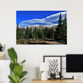 Poster Montagne des Rocheuses (Bureau à domicile)