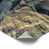 Poster Montagne érodée (Coin)