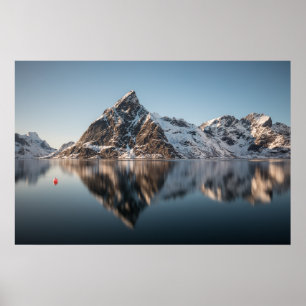 Poster Montagne Lofoten