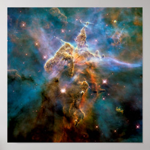 Poster Montagne Mystique Nébuleuse de la Carène Photo de