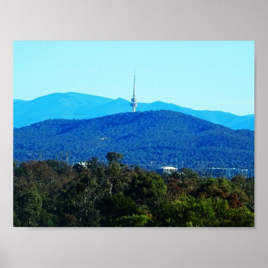 Poster Montagne noire - Canberra (Devant)