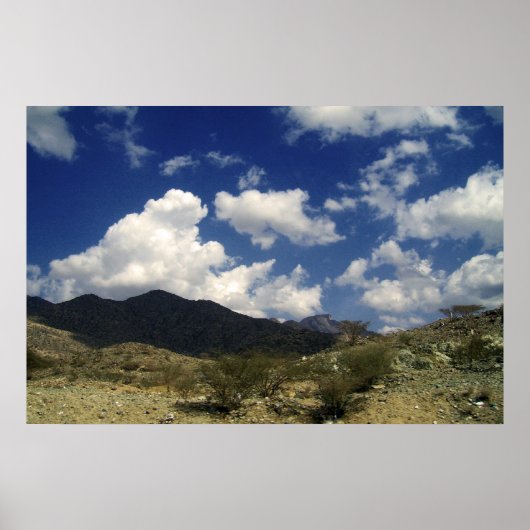 Poster montagnes (Devant)