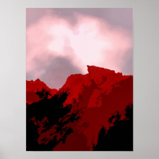 POSTER MONTAGNES (Devant)