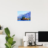 POSTER MONTAGNES (Bureau à domicile)