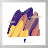 Poster Montagnes (Devant)